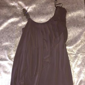 Gray party dress